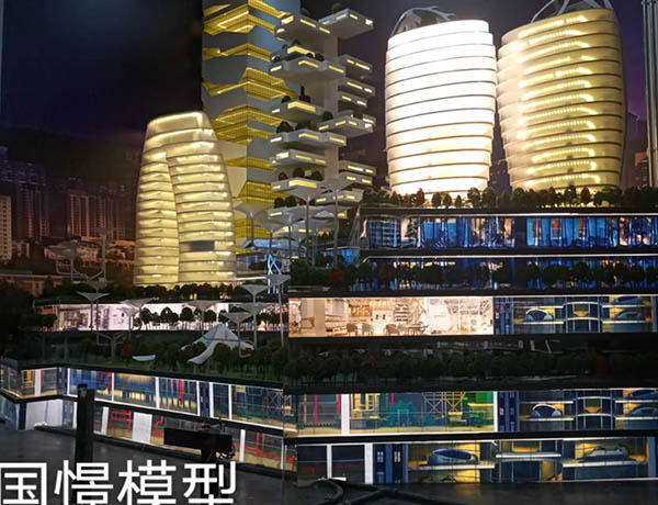涡阳县建筑模型